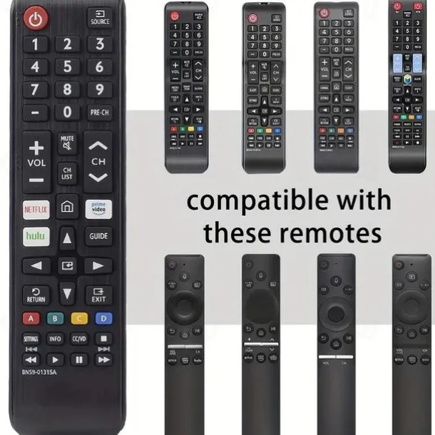 Upgrade Your Samsung TV Experience with the Latest Universal Remote Control - Compatible with All LCD LED HDTV 3D Smart TVs!