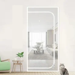 Upgraded Pet Screen Door,Nano-coated Cat Screen Door for Living Room,Anti-mosquito Anti-pet Screen Net with Zipper for Bedroom, Living Room, Kitchen
