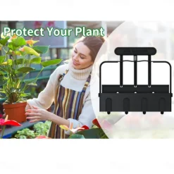 Upgraded Soil Blocker, Soil Block Maker with Comfortable Handel ABS 4 Cell Soil Blocking Tool for Seed Starting Germination