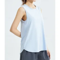 US Open Women's Solid Colored Workout Tank Top Sport Shirt Sports Tank Top Tank Top Sleeveless Mesh Tennis Golf Pickleball Crew Neck Mesh Back Black White Pink Tennis Clothing