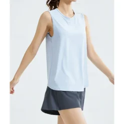 US Open Women's Solid Colored Workout Tank Top Sport Shirt Sports Tank Top Tank Top Sleeveless Mesh Tennis Golf Pickleball Crew Neck Mesh Back Black White Pink Tennis Clothing