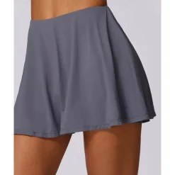 US Open Women's Solid Colored Tennis Skirts Tennis Skirts with Shorts Pleated UPF50+ Quick Dry Tennis Golf Pickleball Bottoms Black Pink Blue Tennis Clothing