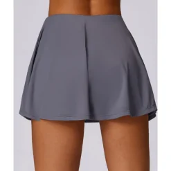 US Open Women's Solid Colored Tennis Skirts Tennis Skirts with Shorts Pleated UPF50+ Quick Dry Tennis Golf Pickleball Bottoms Black Pink Blue Tennis Clothing