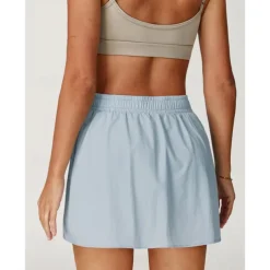 US Open Women's Solid Colored Tennis Skirts Tennis Skirts with Shorts Pleated UPF50+ Quick Dry Tennis Golf Pickleball Bottoms Black Ivory Light Green Tennis Clothing