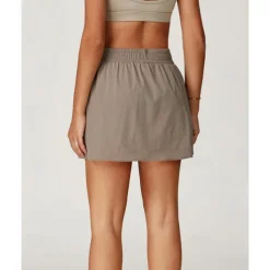 US Open Women's Solid Colored Tennis Skirts Tennis Skirts with Shorts Pleated UPF50+ Quick Dry Tennis Golf Pickleball Bottoms Black Ivory Light Green Tennis Clothing