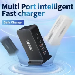 USB 3.0 Hubs 6 Ports 6-in-1 Support Power Delivery Function USB Hub with USB 3.0 Type B 5V / 3A Power Delivery For Laptop Tablet Smartphone