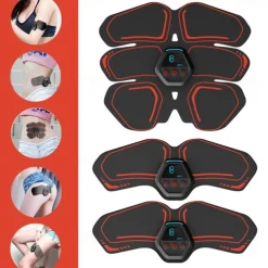 USB Abs Stimulator Muscle Toner Women Men Arms Legs Shaper Trainer Toner Abdominal Training Belt