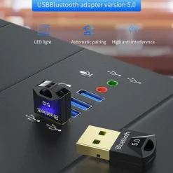 USB Bluetooth 5.0 Adapter Dongle For PC Computer Wireless Mouse Keyboard PS4 Aux Audio Bluetooth 5.0 Receiver Transmitter