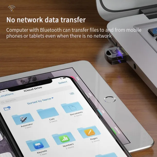 USB Bluetooth 5.0 Adapter Dongle For PC Computer Wireless Mouse Keyboard PS4 Aux Audio Bluetooth 5.0 Receiver Transmitter