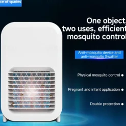 USB Charging Electric Mosquito Swatter – Rechargeable Household Mosquito Killer Lamp with Electric Shock Fly Zapper