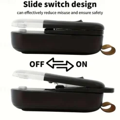 USB Charging Sealer Household Snack Bag Unsealing Integrated Sealer Food Bag Convenient Mini Sealer