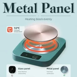 USB Electric Mug Mat Constant Temperature Intelligent Warm Coaster Rapid Heating Mug Heater Warmer Office Low Power Home Office Gift