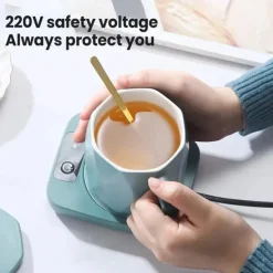 USB Electric Mug Mat Constant Temperature Intelligent Warm Coaster Rapid Heating Mug Heater Warmer Office Low Power Home Office Gift