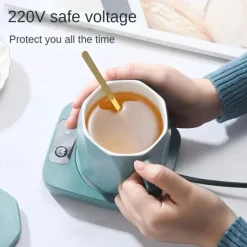 USB Electric Mug Mat Constant Temperature Intelligent Warm Coaster Rapid Heating Mug Heater Warmer Office Low Power Home Office Gift
