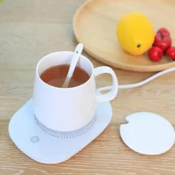 Usb Heating Weight Sensor 55° Winter Electric Coffee Mug Cup Warmer Heater Pad Coaster USB for Home Office Milk Tea Cup Table Decoration