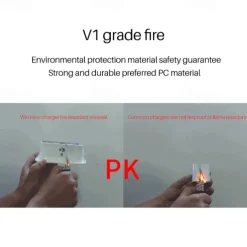 8USB Mobile Phone Fast Charging Digital Display QC3.0 Flash Charging Fast Multi-function PD Fast Charging Multi-port Charger With Display