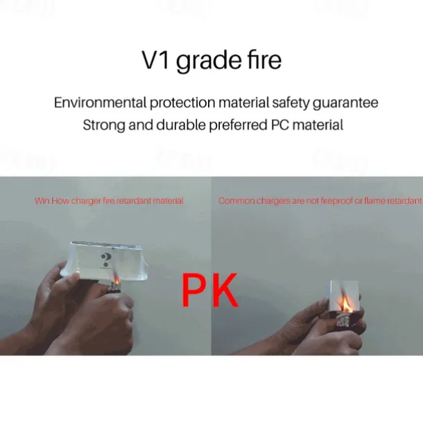 8USB Mobile Phone Fast Charging Digital Display QC3.0 Flash Charging Fast Multi-function PD Fast Charging Multi-port Charger With Display