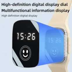 USB Mosquito Repellent Watch – Summer Silicone Bracelet for Adults and Children, Safe Wearable Mosquito Repellent