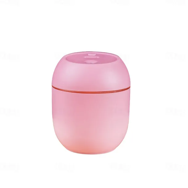 USB Portable Air Humidifier 7.44oz Essential Oil Diffuser Modes Auto Off With LED Light For Home Car Mist Maker Face Steamer Car Air Fresheners For Classroom School Bedroom Office