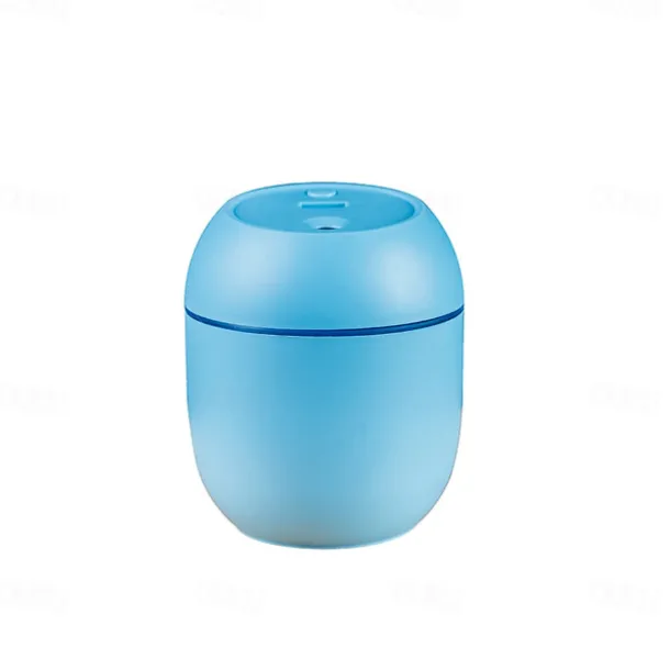 USB Portable Air Humidifier 7.44oz Essential Oil Diffuser Modes Auto Off With LED Light For Home Car Mist Maker Face Steamer Car Air Fresheners For Classroom School Bedroom Office