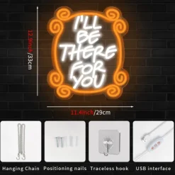 USB Powered LED Neon Light – Stylish Wall Sign Light for Bedroom, Club, Bar & Outdoor Party Décor 1pc
