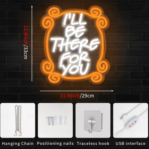 USB Powered LED Neon Light – Stylish Wall Sign Light for Bedroom, Club, Bar & Outdoor Party Décor 1pc