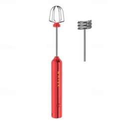 USB Rechargeable Electric Stirrer Milk Coffee Frother Foamer Handheld Egg Beater Kitchen Tool