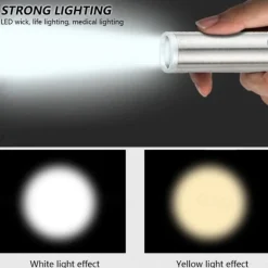 USB rechargeable flashlight flashlight mini LED pocket lamp medical camping bicycle flashlight night lighting