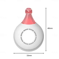 USB Rechargeable Ultrasonic Pest Collar – Flea, Tick, and Lice Repeller for Cats and Dogs with Mountaineering Buckle