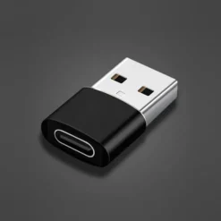 USB-C Female to USB Male Adapter Type-C to USB Charger Connector for iPhone 12 13 Pro Max SE Airpods iPad Air Samsung Galaxy S22 S21 Note 20 A71 A72
