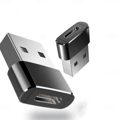 USB-C Female to USB Male Adapter Type-C to USB Charger Connector for iPhone 12 13 Pro Max SE Airpods iPad Air Samsung Galaxy S22 S21 Note 20 A71 A72