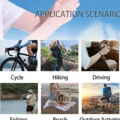 UV Long Sun Gloves, UPF 50+ Touchscreen Non Slip Full Finger Arm Sun Glovers Sunblock Gloves for Outdoor Sports Driving