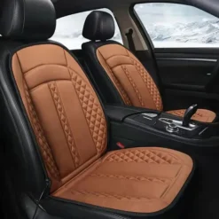 12V Car Heated Seat Cushions Winter, Single and Double Seat Cover Pad, Electric Heated Car Seat Cover Accessories