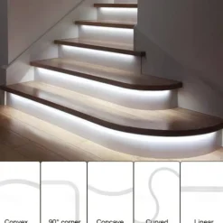 5V USB Waterproof Neon Light Strip 3.3-9.8 ft Battery Box Power Supply Neon Rope Light 120LED/m Waterproof Neon Light LED Light Strip Suitable for Bedrooms TV Backlight Cabinets