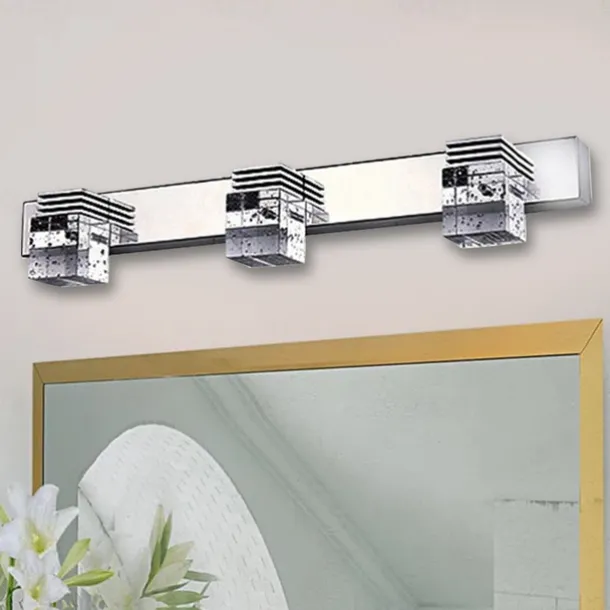 Vanity Light LED Mirror Front Lamp Waterproof IP20 LED Bathroom Lights Over Mirror Wall Lighting Fixtures for Bathroom Bedroom Living Room Cabinet 110-240V