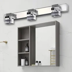 Vanity Light LED Mirror Front Lamp Waterproof IP20 LED Bathroom Lights Over Mirror Wall Lighting Fixtures for Bathroom Bedroom Living Room Cabinet 110-240V