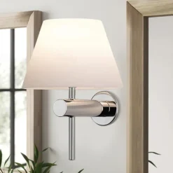 Vanity Light LED Mirror Front Lamp Waterproof IP20 Iron Fabric LED Bathroom Lights Over Mirror Black Wall Lighting Fixtures for Bathroom Bedroom Living Room Cabinet