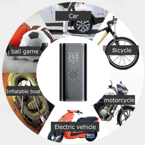 Vehicle-mounted Inflator Pump Automobile Car Small Portable Tire Multifunctional Inflator Electric Inflator Automobile