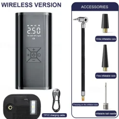 Vehicle-mounted Inflator Pump Automobile Car Small Portable Tire Multifunctional Inflator Electric Inflator Automobile