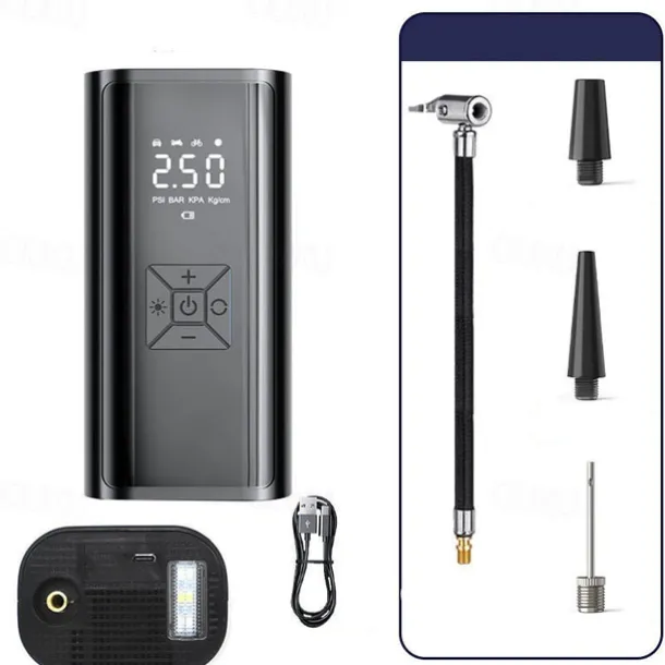 Vehicle-mounted Inflator Pump Automobile Car Small Portable Tire Multifunctional Inflator Electric Inflator Automobile