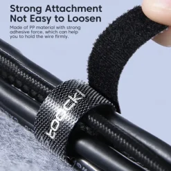 Velcro Tape Nylon Self-adhesive Binding Tape Data Cable Power Cable Organizer Tape