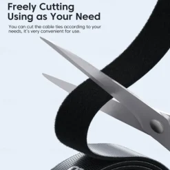 Velcro Tape Nylon Self-adhesive Binding Tape Data Cable Power Cable Organizer Tape