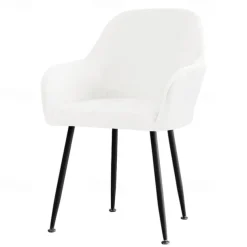 Velvet Stretch Wingback Chair Cover Burgundy Slipcover Wing Chair Cover,Reusable Protector Cover for Dining Room Home DecorWashable