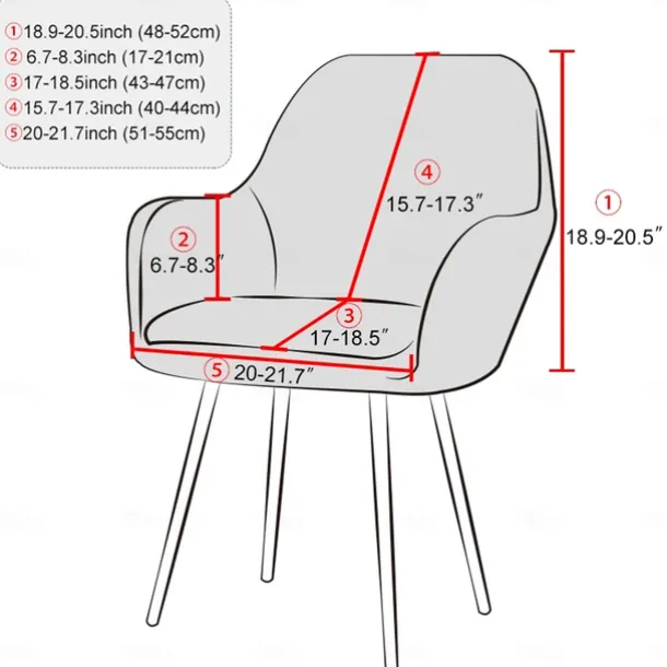 Velvet Stretch Wingback Chair Cover Burgundy Slipcover Wing Chair Cover,Reusable Protector Cover for Dining Room Home DecorWashable