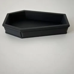 Versatile Gothic Coffin Planter Box for Succulents, Candy & Jewelry Storage - Perfect for Halloween & Easter Decor Indoor/Outdoor Use