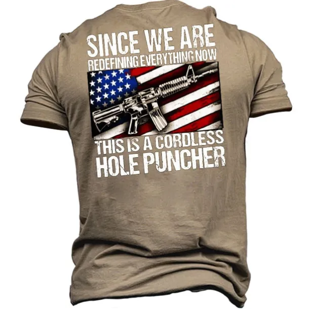 Veterans Day Men's Patriot Patriotic Veteran Graphic Flag Letter T shirt Slogan T Shirts Short Sleeve T shirt 3D Print Crew Neck Shirt Vintage Fashion Designer Outdoor Casual Daily Black Army Green