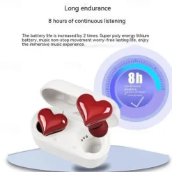 VG18 True Wireless Headphones TWS Earbuds In Ear Bluetooth 5.3 Long Battery Life for Apple Samsung Huawei Xiaomi MI Everyday Use Travel Entertainment