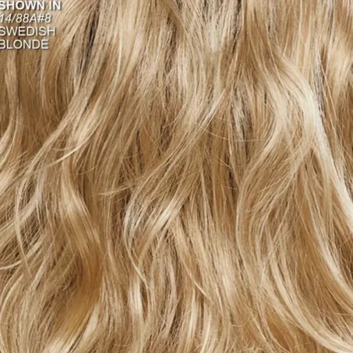Victoria WhisperLite Wig Edgy Short Pixie Wig with An Asymmetrical Fringe and Rich Feathery Layers/Multi-tonal Shades of Blonde Silver Brown and Red