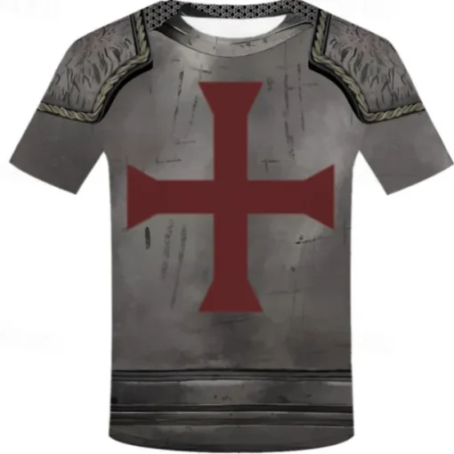 Viking Tattoo T-shirt Print 3D Graphic For Men's Adults' Carnival Masquerade 3D Print Casual Daily