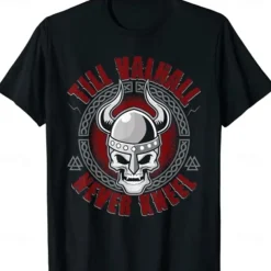 Vikings Warriors T-shirt Anime Classic Street Style For Couple's Men's Women's Adults' Hot Stamping Casual Daily